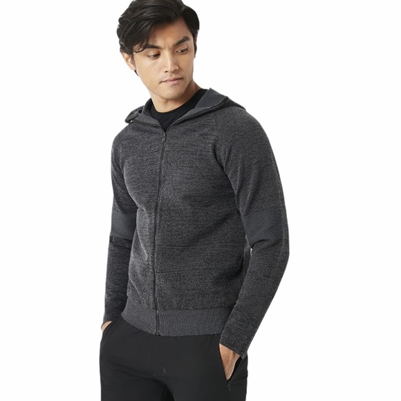 Oakley Radskin Shell Quick Dry Hooded Jacket, Gray, Large - Picture 15 of 15